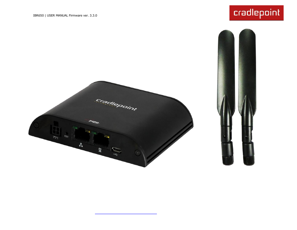 2 hardware overview | Cradlepoint IBR650 User Manual | Page 7 / 131