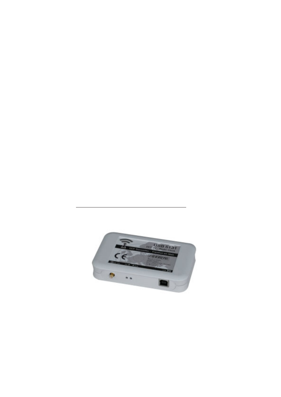 Overview usb5131 | Meinberg USB 5131 User Manual | Page 6 / 12