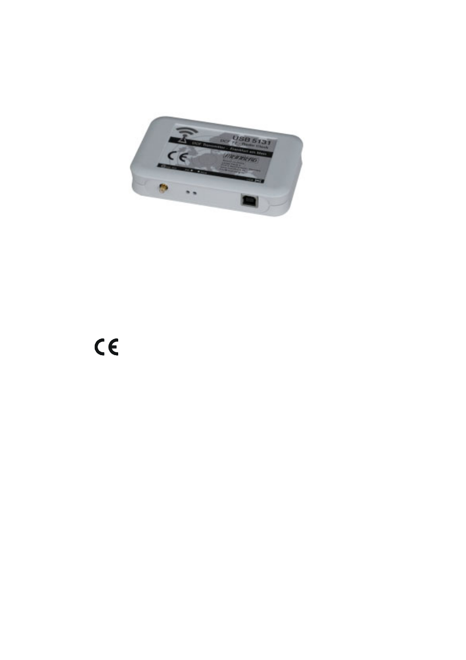 Physical dimensions, Ce label | Meinberg USB 5131 User Manual | Page 9 / 12