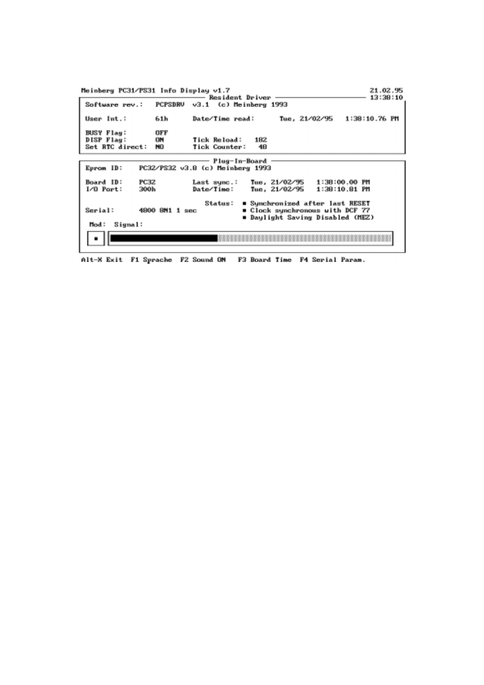 Meinberg DCF77PC32 User Manual | Page 13 / 22