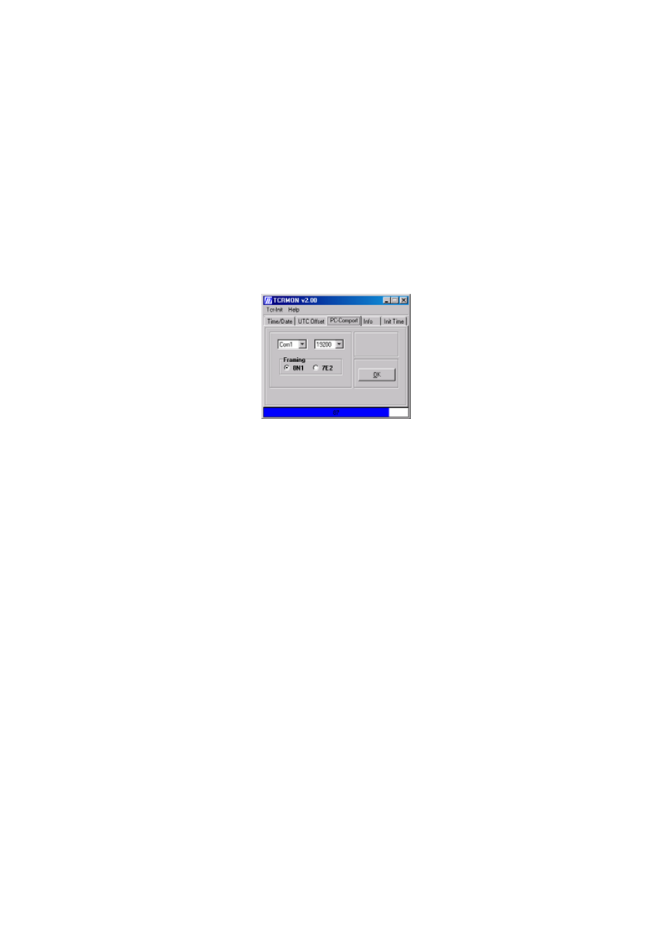 The program tcrmon | Meinberg TCR511 User Manual | Page 26 / 28