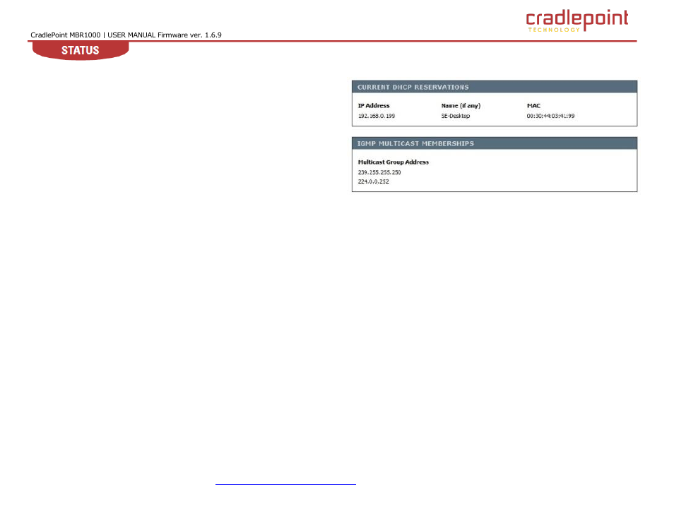 Cradlepoint WIPIPE MBR1000 User Manual | Page 109 / 130
