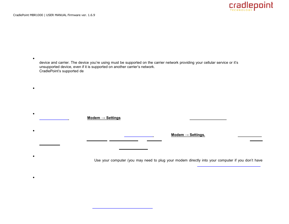Ommon, Roblems, 4 common problems | Cradlepoint WIPIPE MBR1000 User Manual | Page 13 / 130