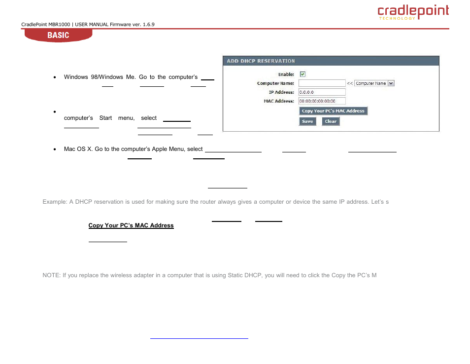 Cradlepoint WIPIPE MBR1000 User Manual | Page 24 / 130