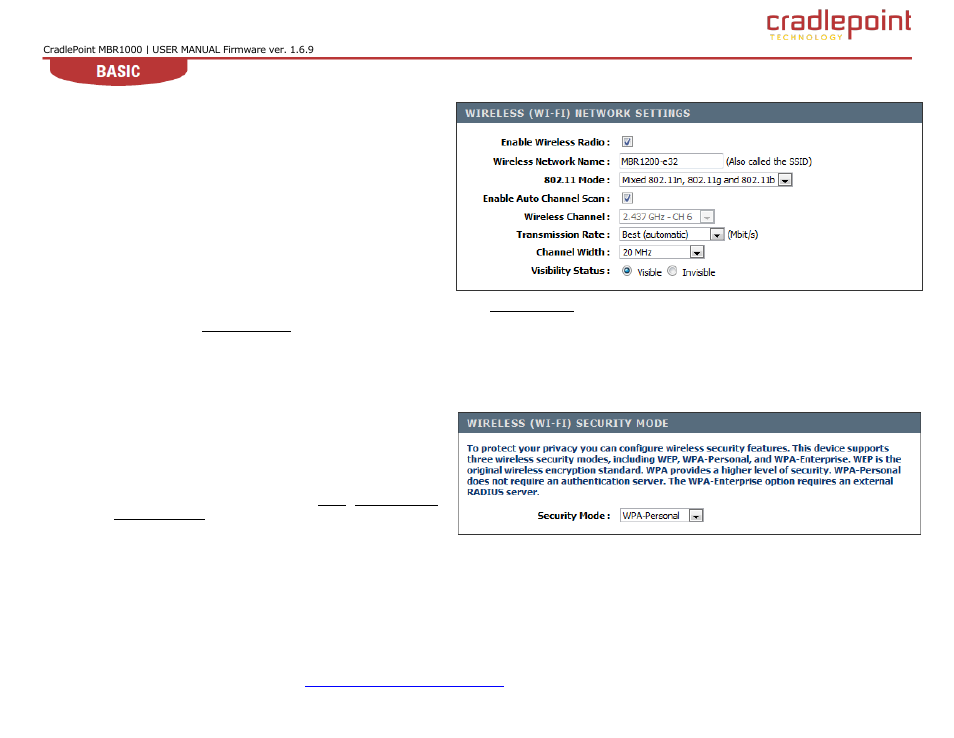 Cradlepoint WIPIPE MBR1000 User Manual | Page 31 / 130