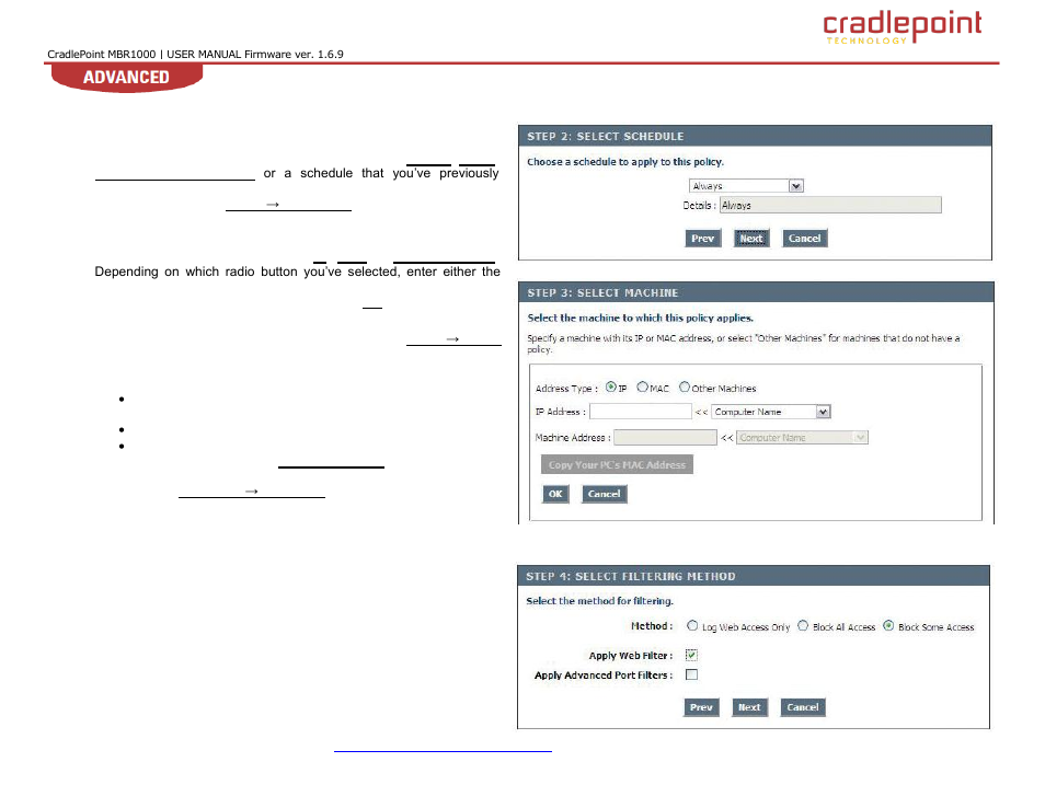 Cradlepoint WIPIPE MBR1000 User Manual | Page 38 / 130