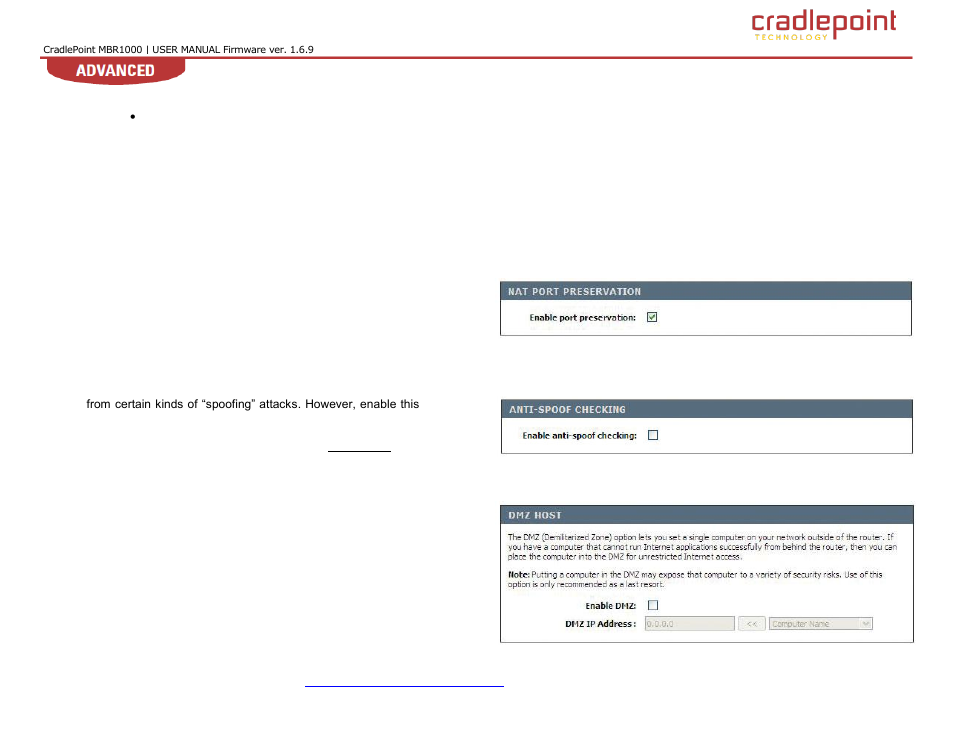 Cradlepoint WIPIPE MBR1000 User Manual | Page 45 / 130