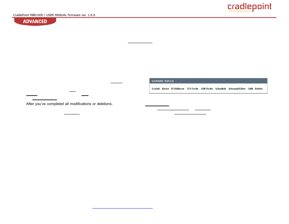 Cradlepoint WIPIPE MBR1000 User Manual | Page 49 / 130
