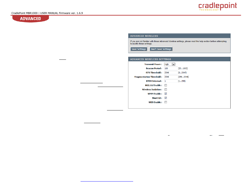 Ireless, Wi-fi), 13 wireless (wi-fi) | Cradlepoint WIPIPE MBR1000 User Manual | Page 67 / 130