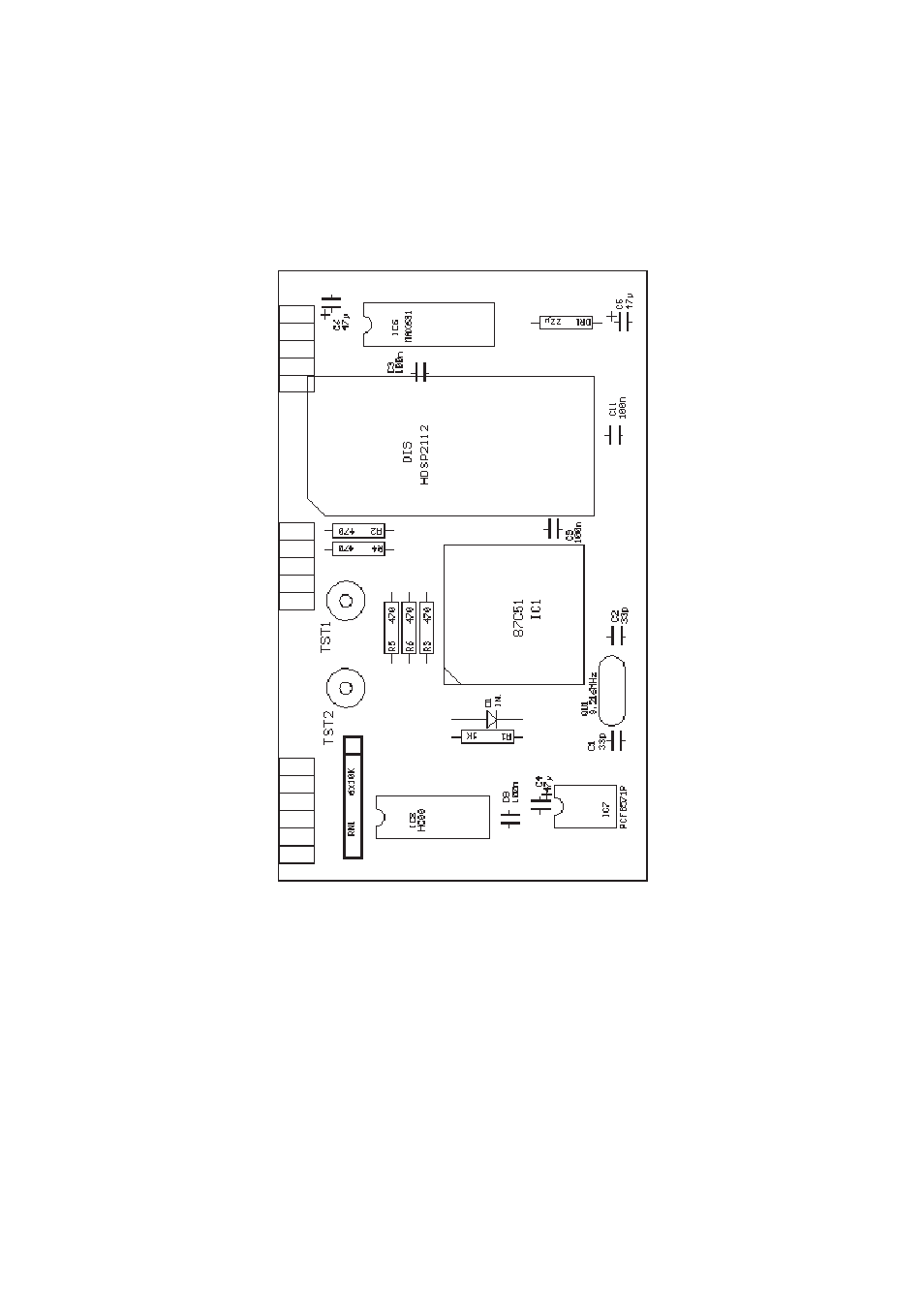 Component layout display | Meinberg NUC80E User Manual | Page 17 / 20