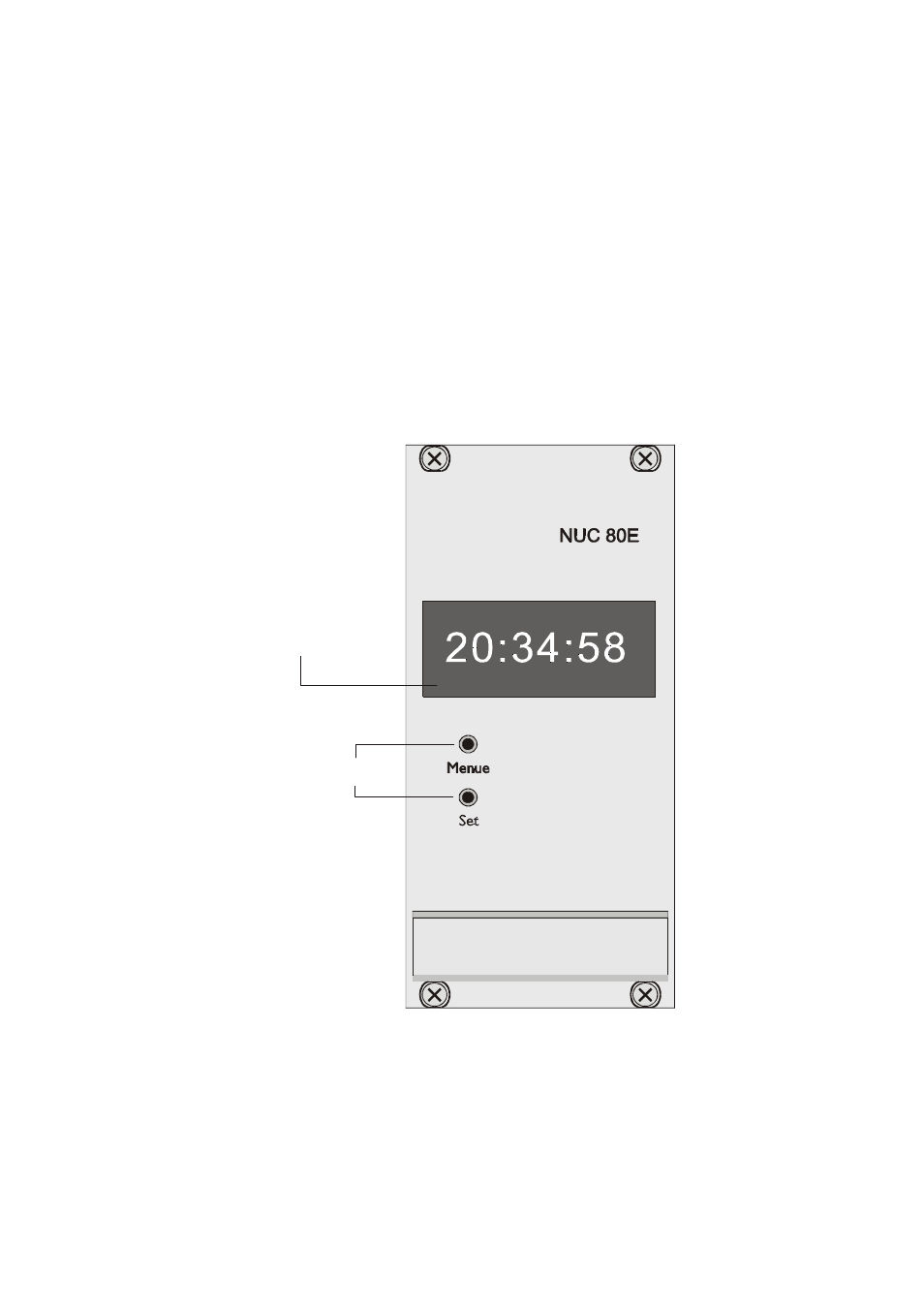 Slave line booster nuc80e | Meinberg NUC80E User Manual | Page 5 / 20