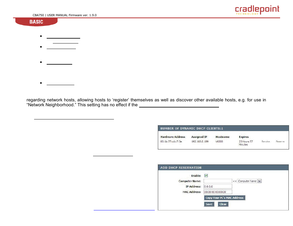 Cradlepoint WIPIPE CBA750 User Manual | Page 25 / 89