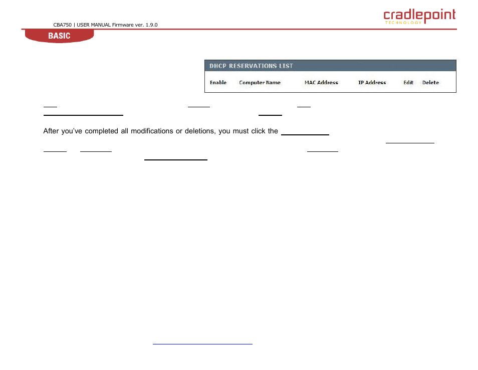 Cradlepoint WIPIPE CBA750 User Manual | Page 29 / 89