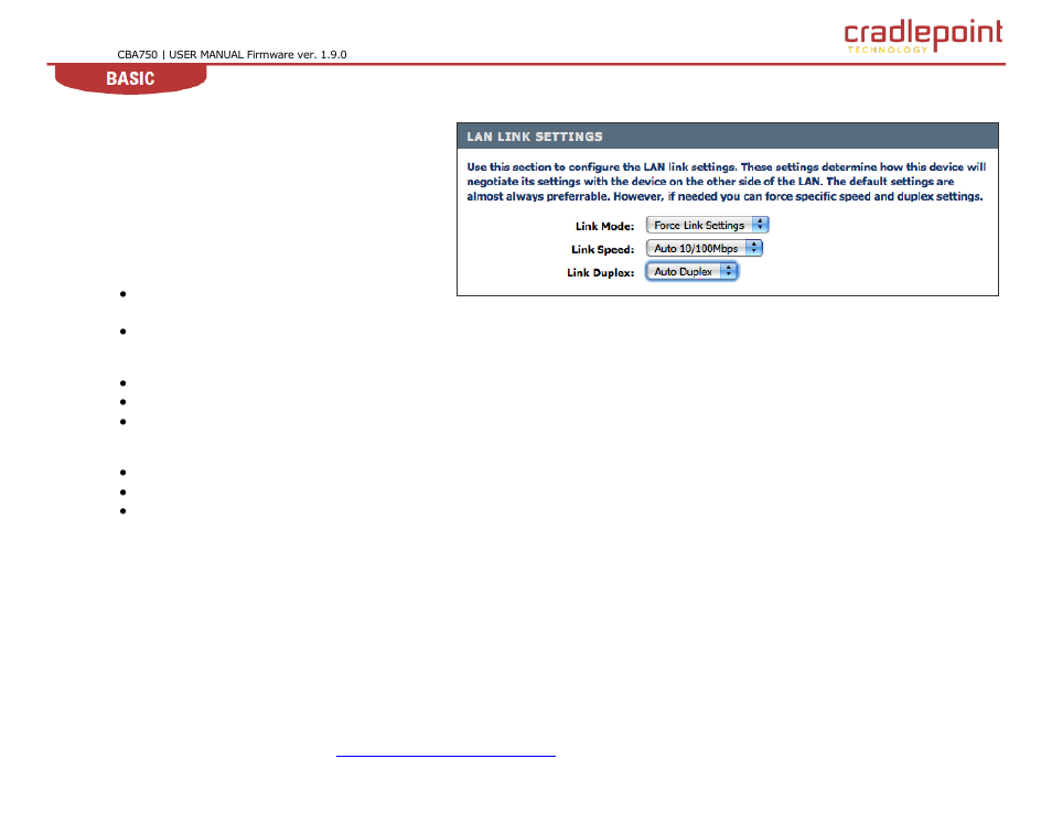 Cradlepoint WIPIPE CBA750 User Manual | Page 32 / 89
