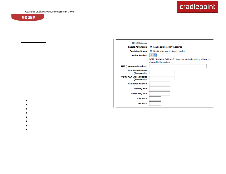 Cradlepoint WIPIPE CBA750 User Manual | Page 42 / 89