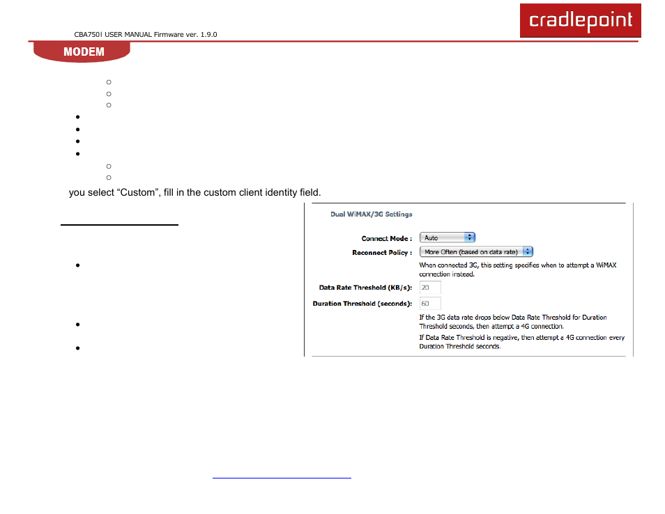 Cradlepoint WIPIPE CBA750 User Manual | Page 44 / 89