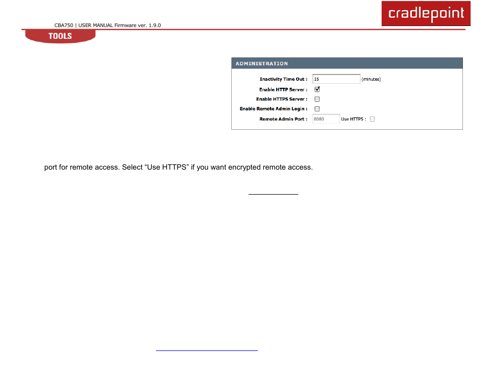 Cradlepoint WIPIPE CBA750 User Manual | Page 49 / 89