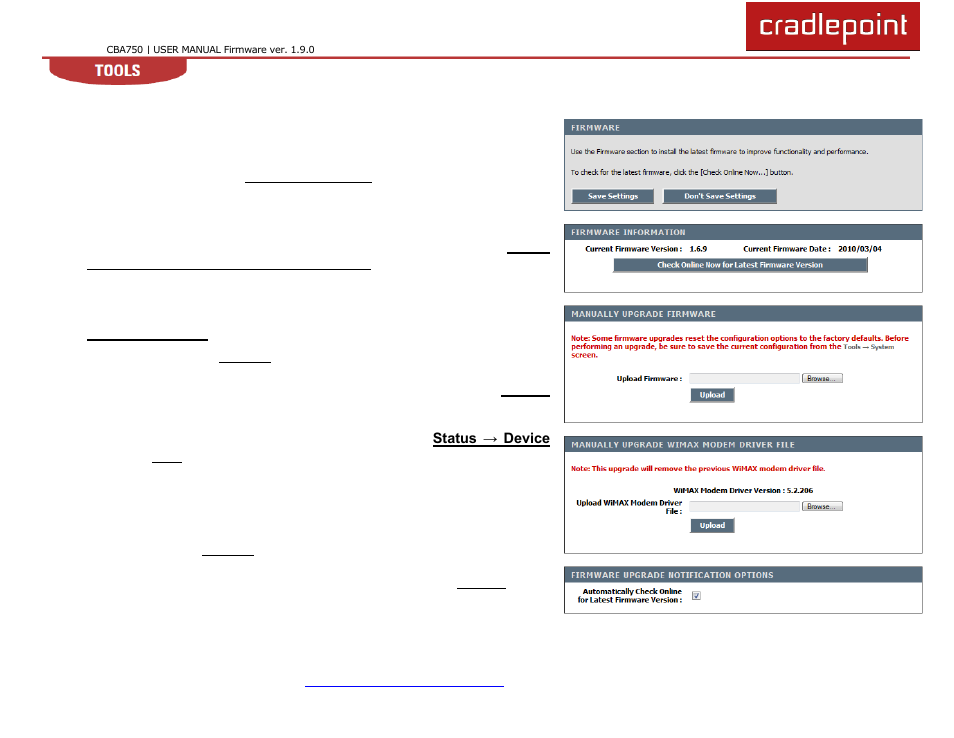 Cradlepoint WIPIPE CBA750 User Manual | Page 52 / 89