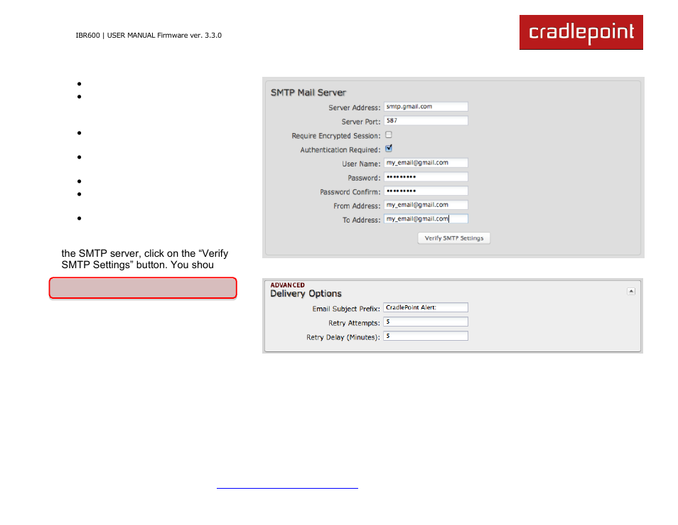 Cradlepoint IBR600 User Manual | Page 124 / 152