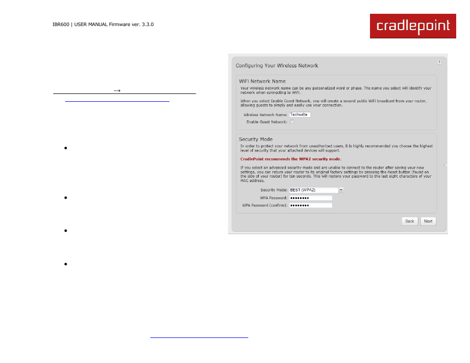 Cradlepoint IBR600 User Manual | Page 25 / 152