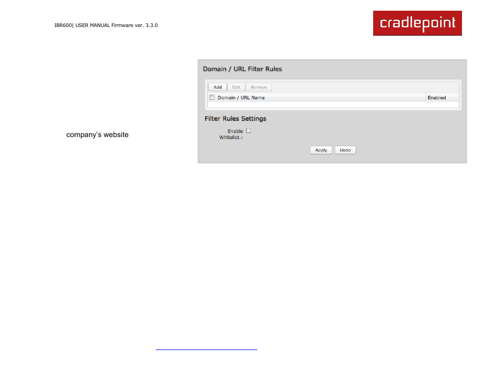 1 content filtering | Cradlepoint IBR600 User Manual | Page 47 / 152