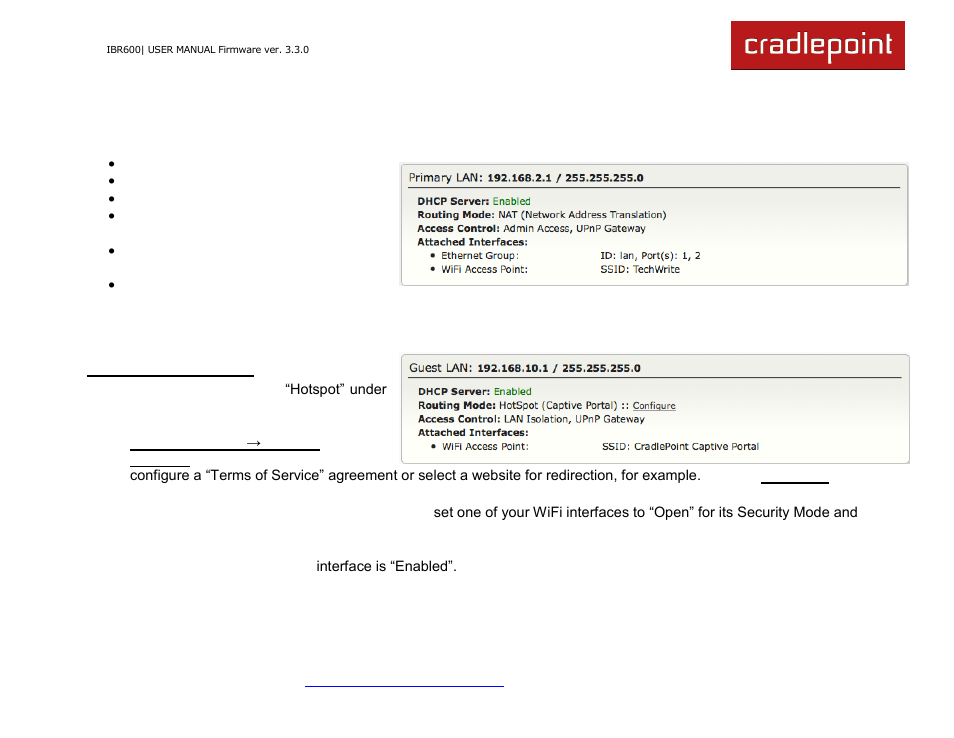 Cradlepoint IBR600 User Manual | Page 62 / 152