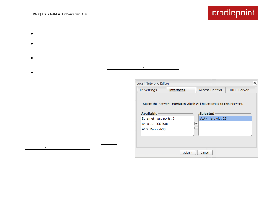 Cradlepoint IBR600 User Manual | Page 64 / 152