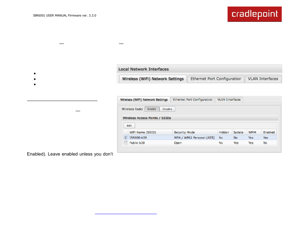 Cradlepoint IBR600 User Manual | Page 67 / 152