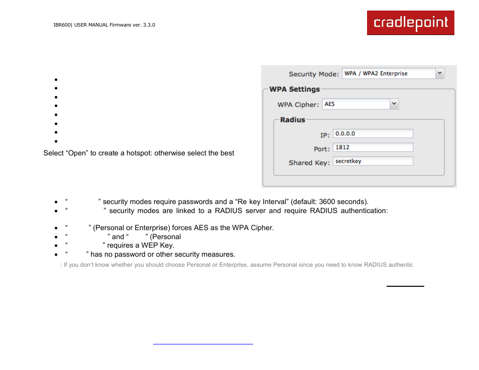 Cradlepoint IBR600 User Manual | Page 69 / 152
