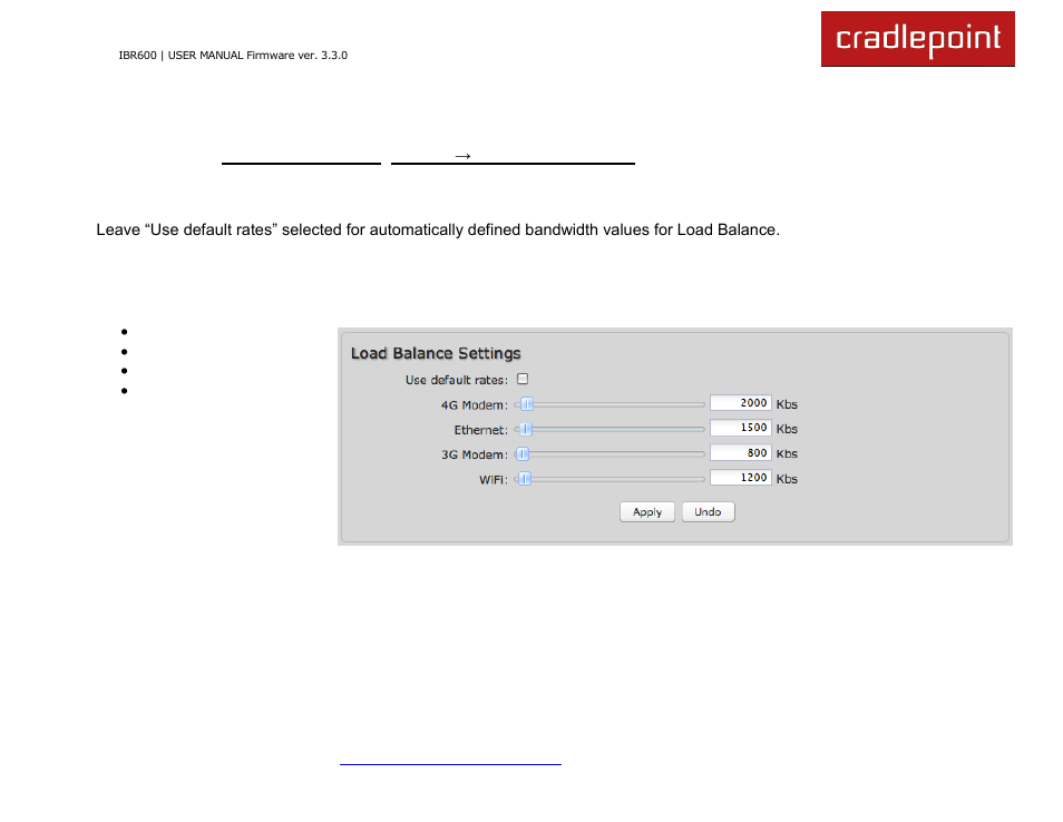 5 load balance (advanced mode only) | Cradlepoint IBR600 User Manual | Page 95 / 152