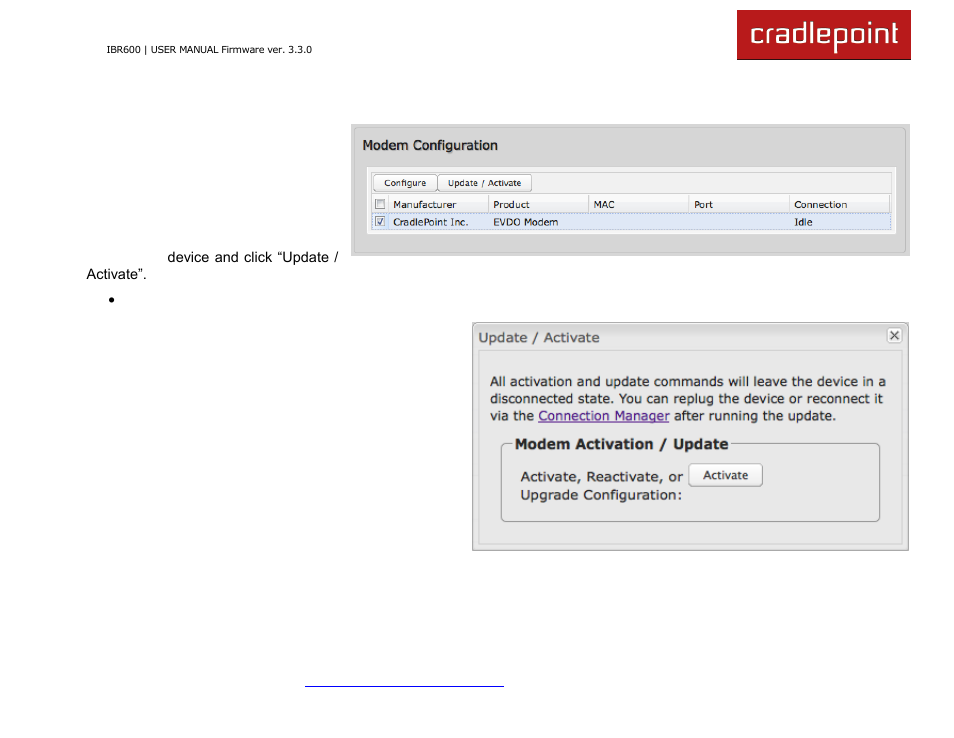 6 modem settings | Cradlepoint IBR600 User Manual | Page 96 / 152