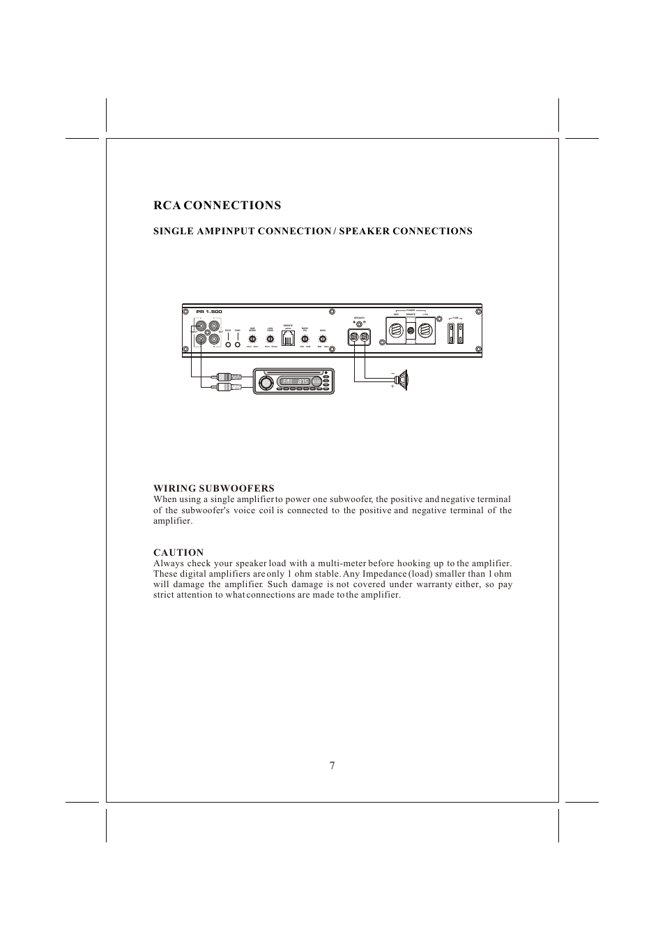 Âê 8, Rca connections | Memphis 16PR11000 User Manual | Page 8 / 12