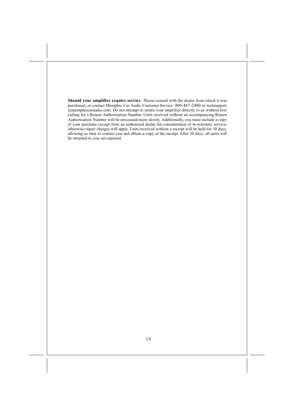 Âê 15 | Memphis 16PR2100 User Manual | Page 15 / 16