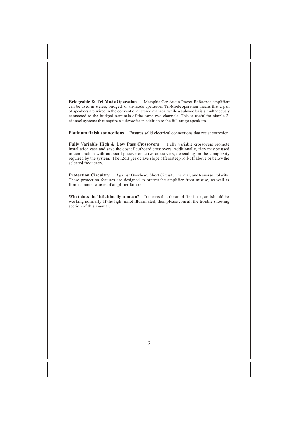 Âê 4 | Memphis 16PR2100 User Manual | Page 4 / 16