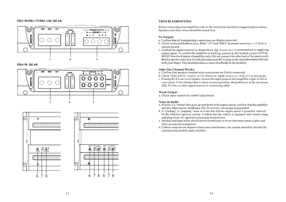 Memphis 16PR2x100 User Manual | Page 8 / 9