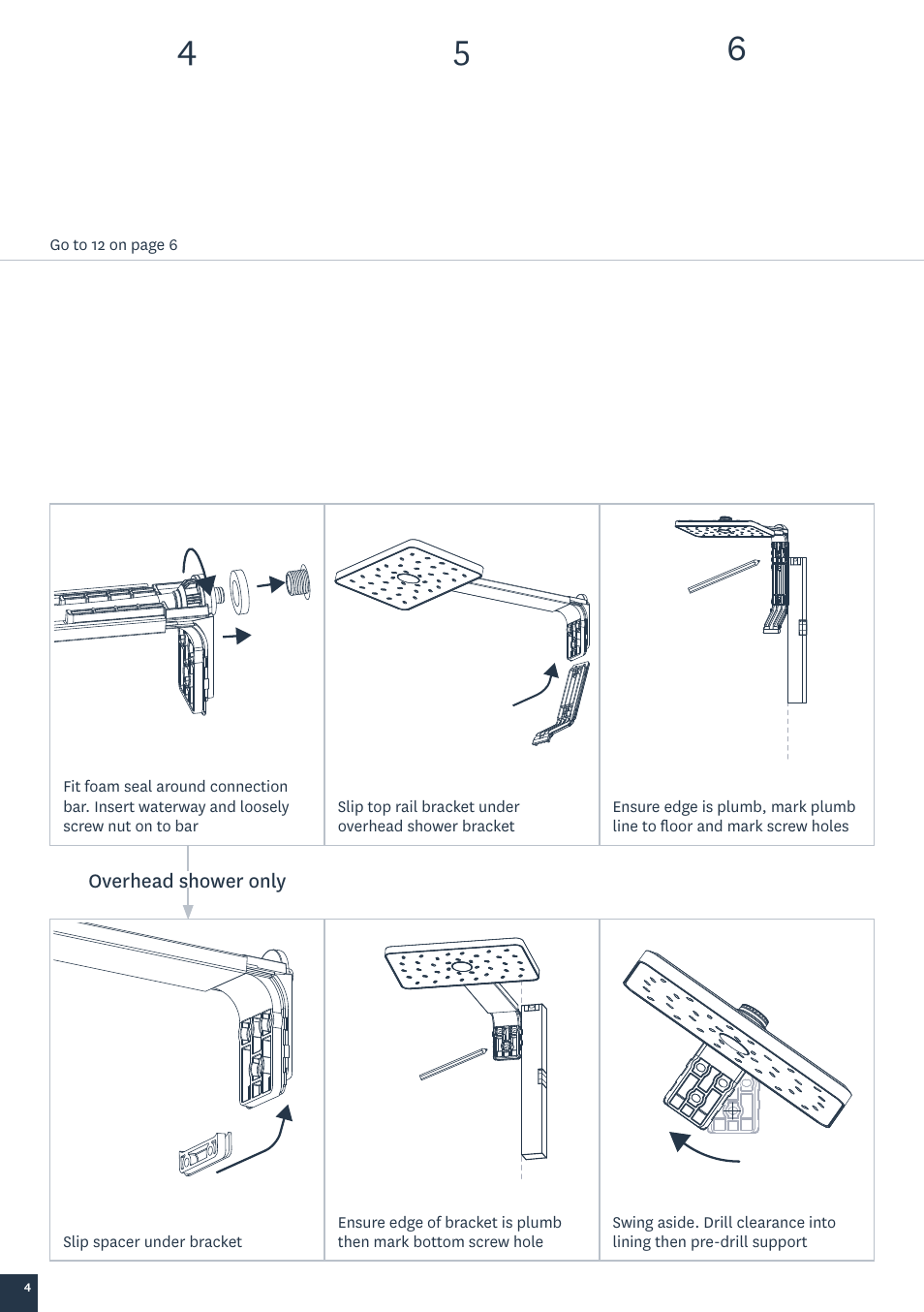 Methven Tahi Satinjet Shower System User Manual | Page 6 / 12