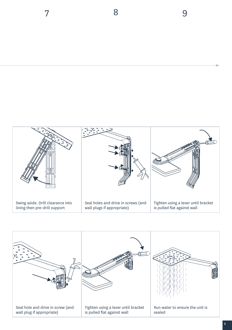 Methven Tahi Satinjet Shower System User Manual | Page 7 / 12