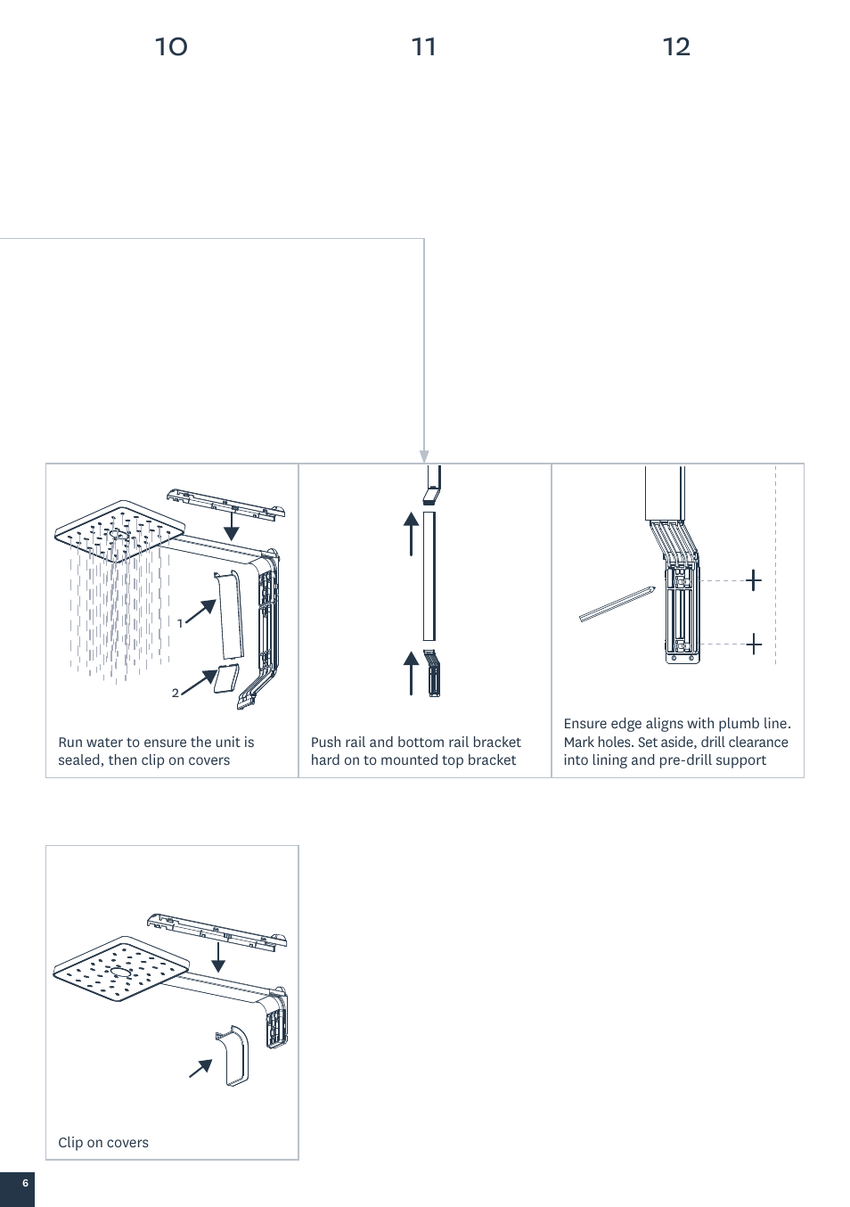 Methven Tahi Satinjet Shower System User Manual | Page 8 / 12