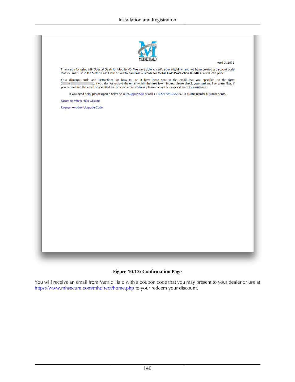 Metric Halo Mobile I/O User Manual | Page 140 / 371