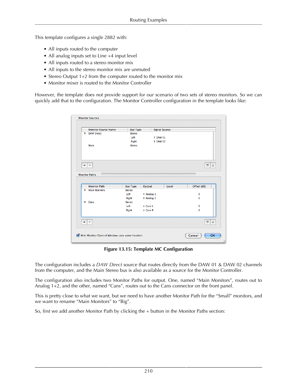 Template mc configuration | Metric Halo Mobile I/O User Manual | Page 210 / 371