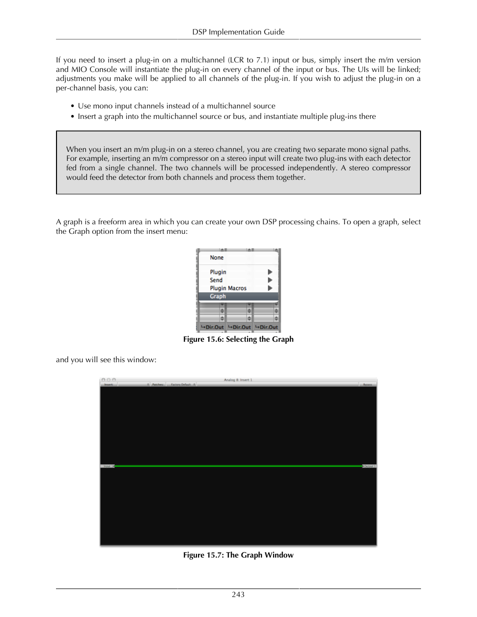 Graphs, Selecting the graph, 243 15.7. the graph window | Graph | Metric Halo Mobile I/O User Manual | Page 243 / 371