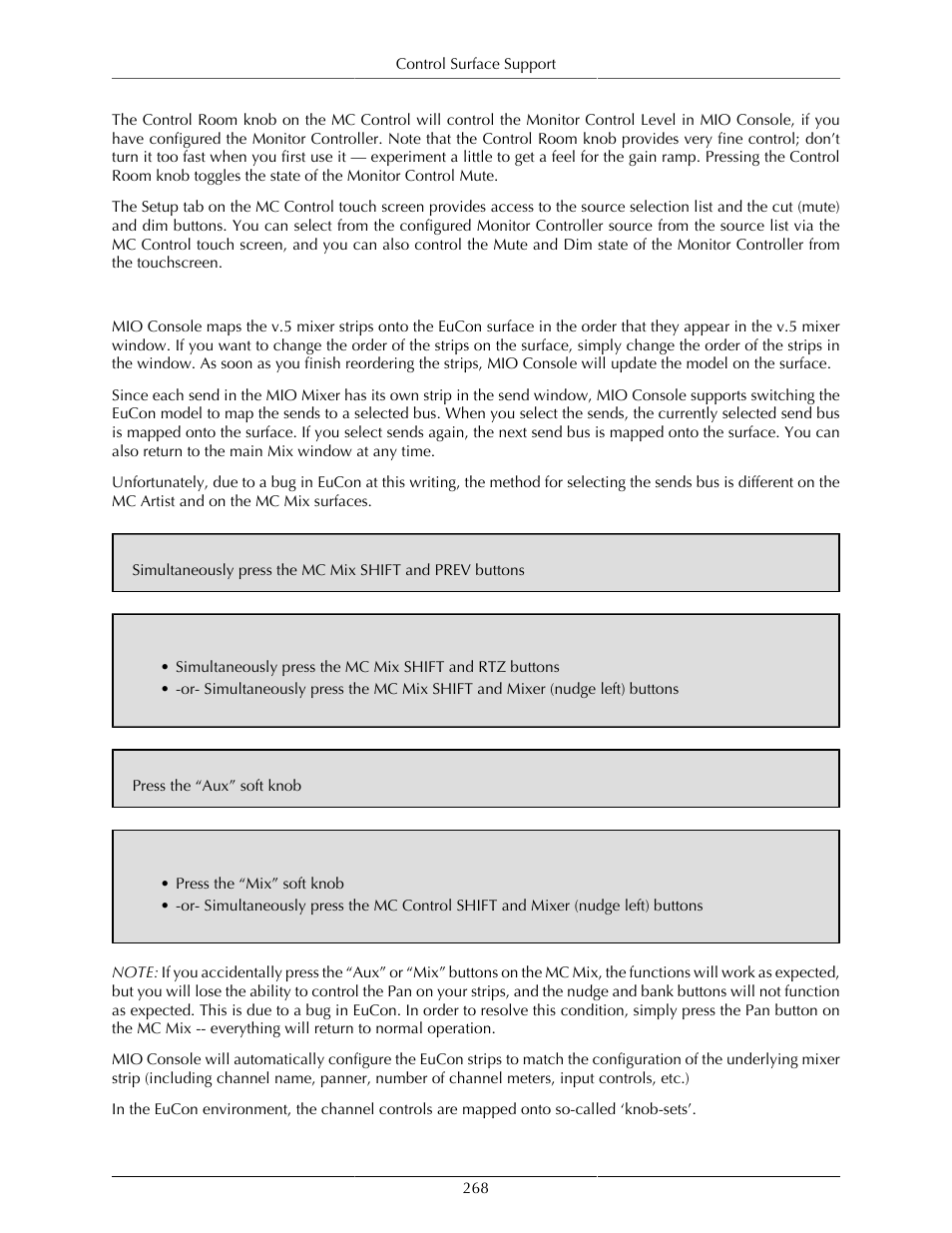 Mixer model | Metric Halo Mobile I/O User Manual | Page 268 / 371