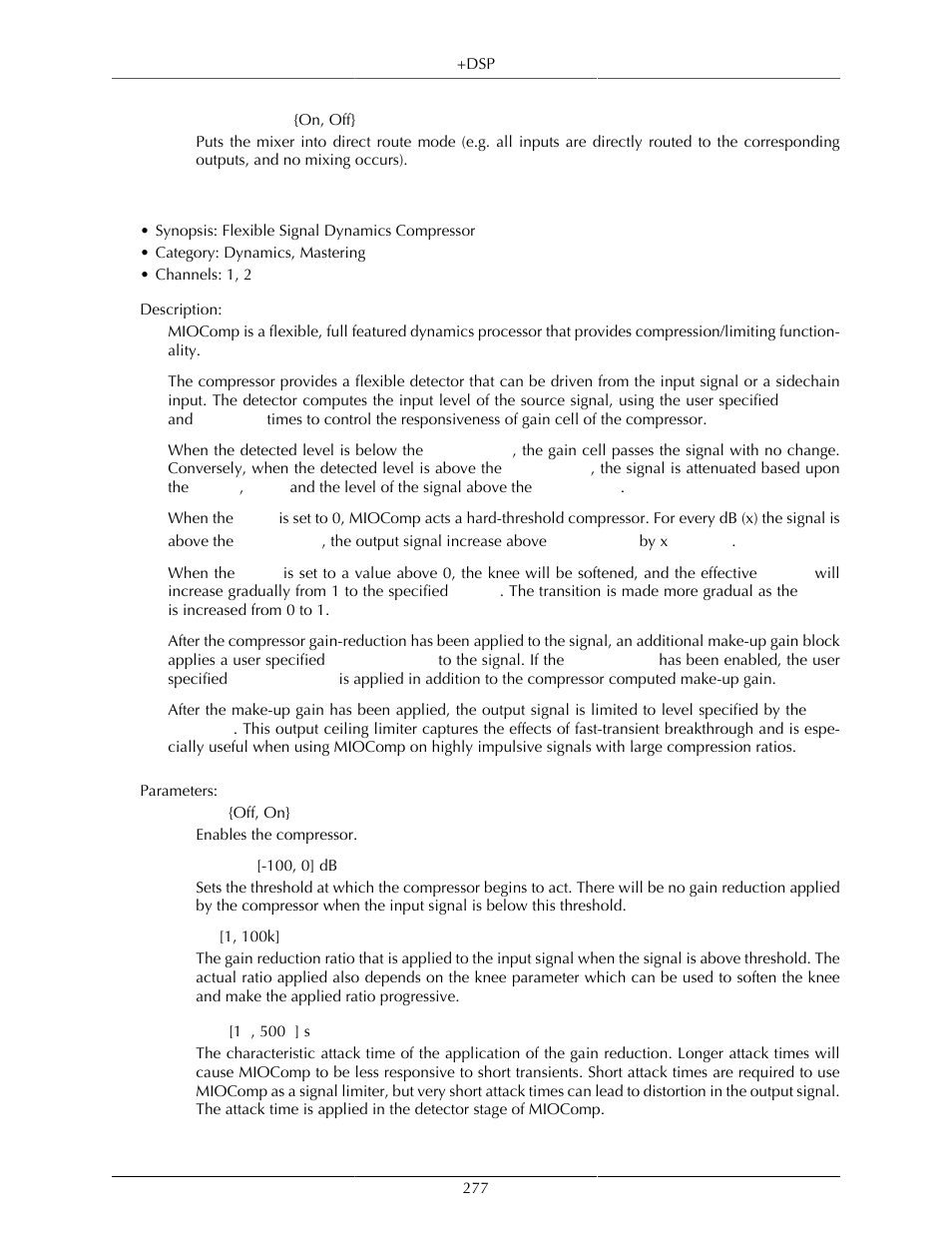 Miocomp | Metric Halo Mobile I/O User Manual | Page 277 / 371