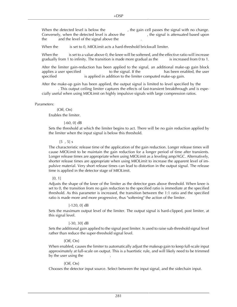 Metric Halo Mobile I/O User Manual | Page 281 / 371