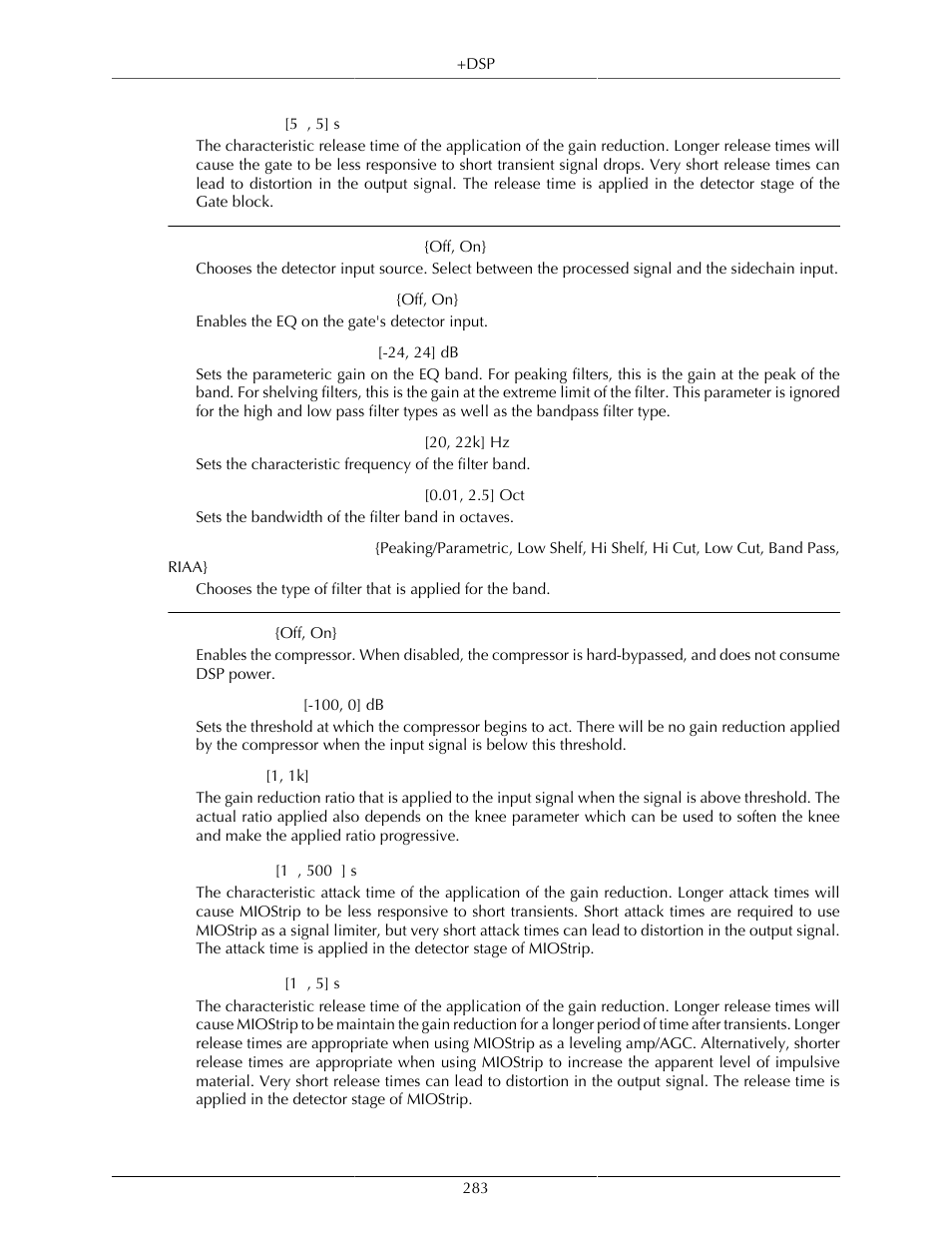 Metric Halo Mobile I/O User Manual | Page 283 / 371