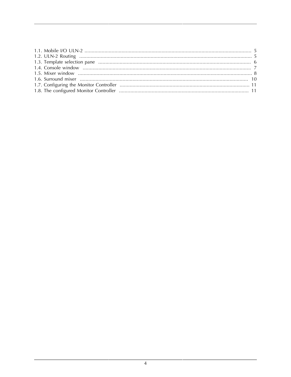 List of figures | Metric Halo ULN-2 QuickStartGuide User Manual | Page 4 / 12