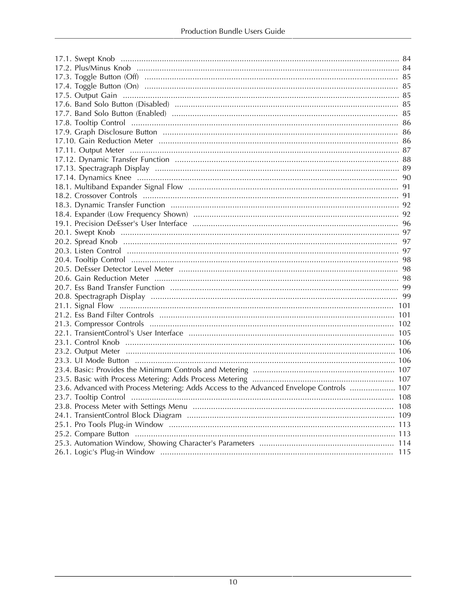 Metric Halo Production Bundle User Manual | Page 10 / 122