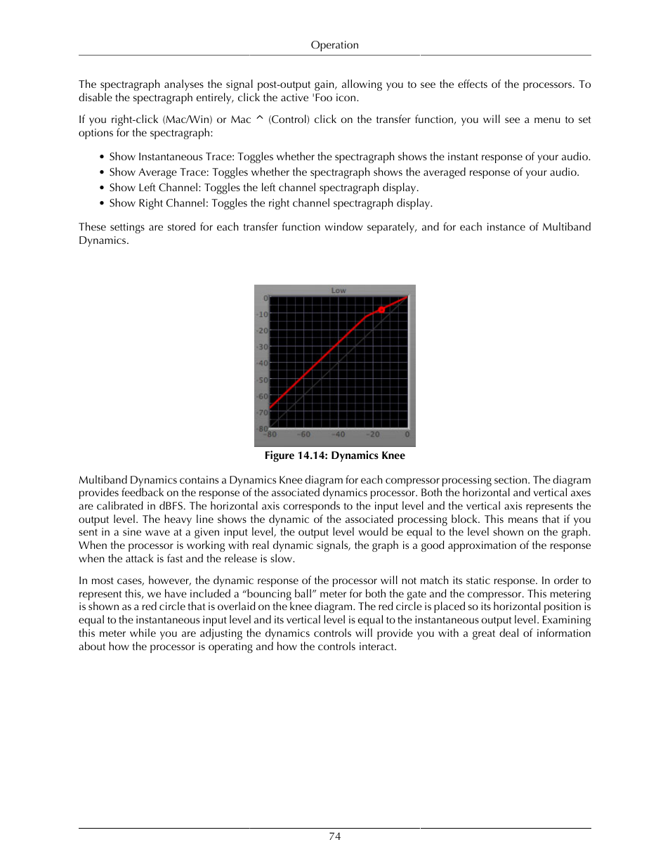 Dynamics knee | Metric Halo Production Bundle User Manual | Page 74 / 122