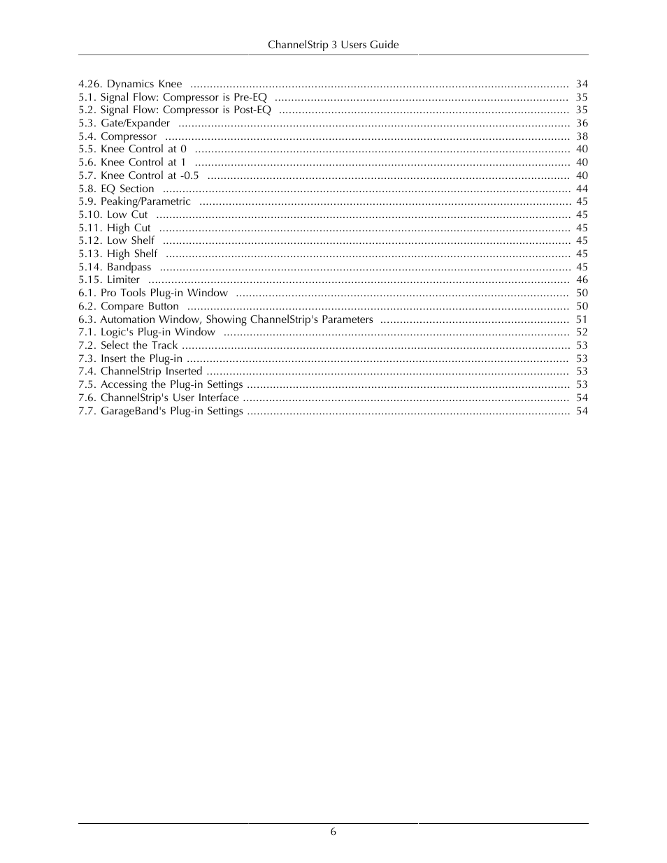 Metric Halo ChannelStrip 3 User Manual | Page 6 / 61