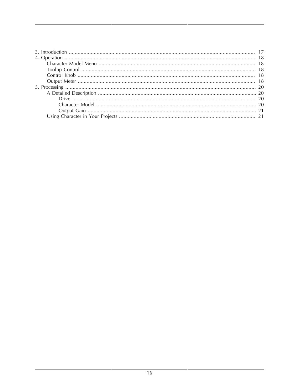 Metric Halo Character User Manual | Page 16 / 33